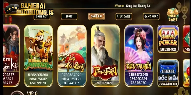 Nổ hũ đổi thưởng Iwinclub